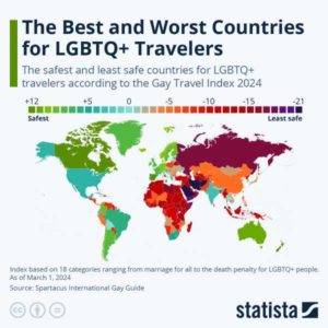 Read more about the article The Best And Worst Countries For LGBTQ+ Travelers | ZeroHedge